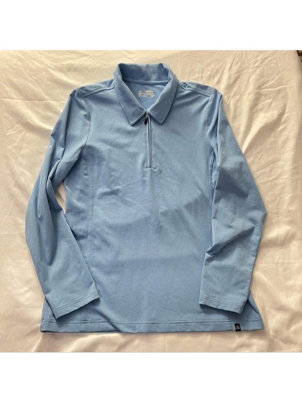 3/ $20 Jockey Person to Person Blue 1/4 Zip Pullover Large